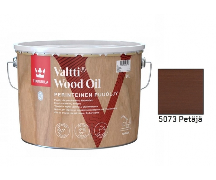 Tikkurila Valtti Wood Oil 0,9L olej do drewna, kolor 5073