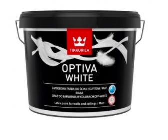 Tikkurila Farba Optiva White 9L Biała baza