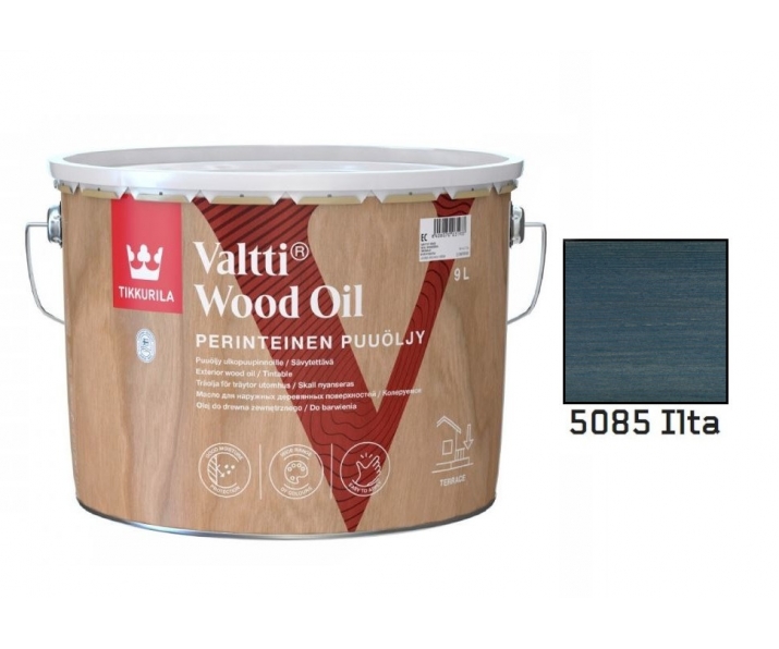 Tikkurila Valtti Wood Oil 0,9L olej do drewna, kolor 5085