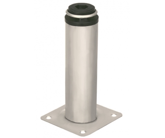 Nóżka okrągła LG-08 D-100 H 100mm FI30 (MN) satyna