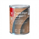 TIKKURILA Pontti Floor Lacquer 5 baza EP 0,9L Lakier do podłóg drewnianych, głęboki mat